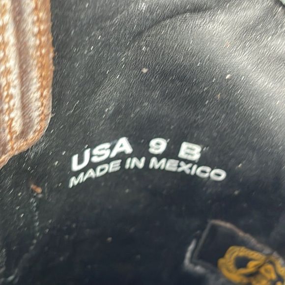 JB Dillon Reserve Boots Snip Toe Studded Distressed Coloring Cowboy NEW … - Picture 8 of 10